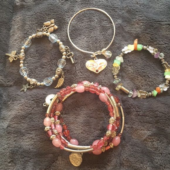 Other - Lot of 4 girl bracelets for everyday or dress up